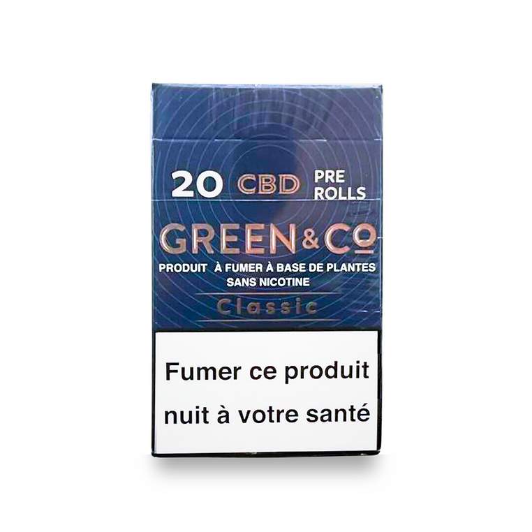 Paquet de 20 Cigarettes Pure CBD